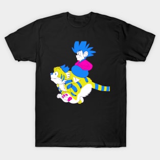 yaiba riding on on kagetora T-Shirt